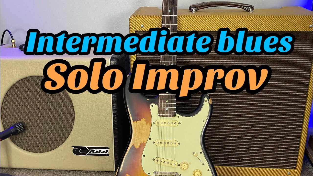BLUES ROCK SOLO GUITAR IMPROVISATION