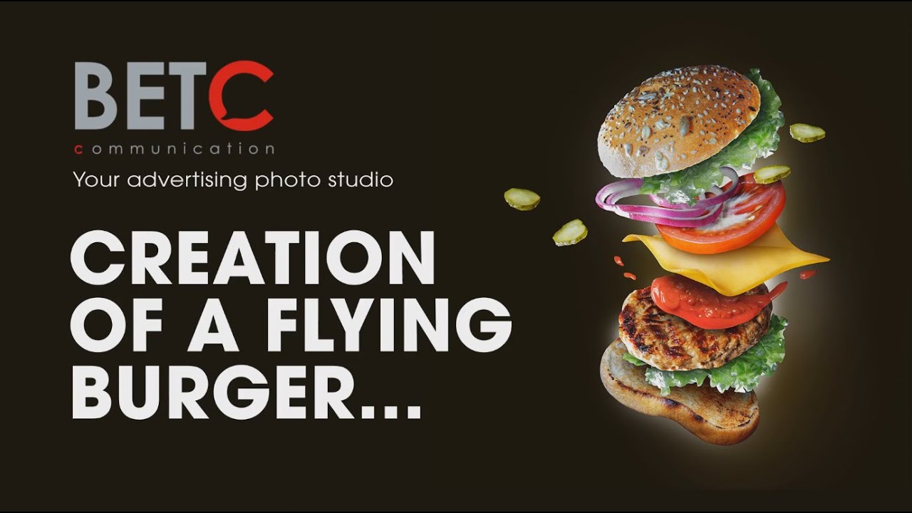 BETC your advertising photo studio, the Burger separated
