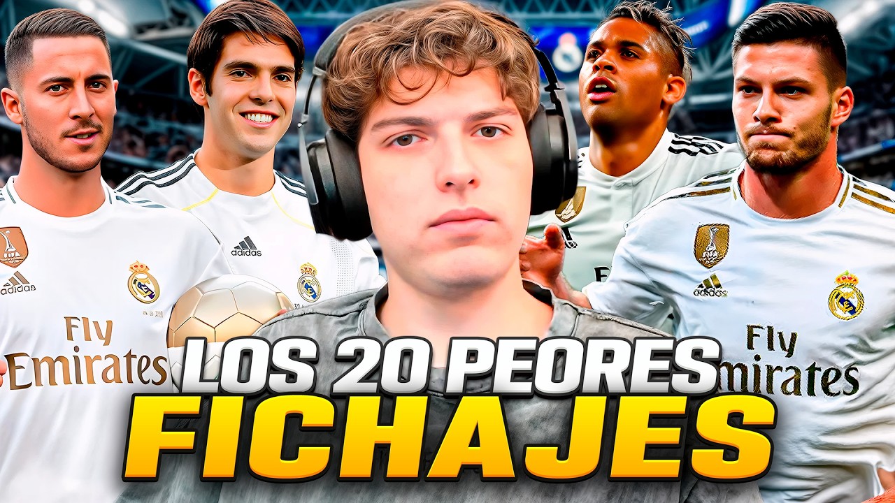 DAVOO XENEIZE REACCIONA A LOS 20 PEORES FICHAJES DEL REAL MADRID EN SU HISTORIA (2026)