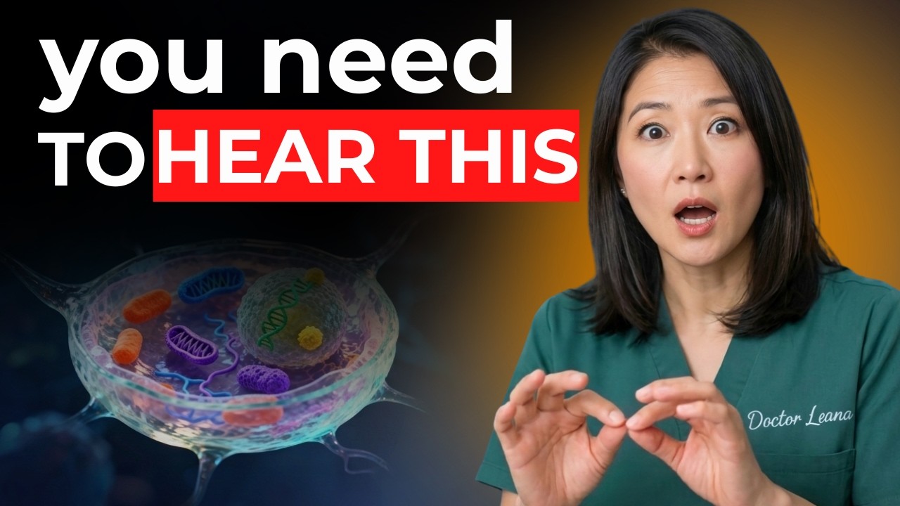 This Drink Can REGROW STEM CELLS & Burn Fat (Shocking Results) | Dr Leana MD