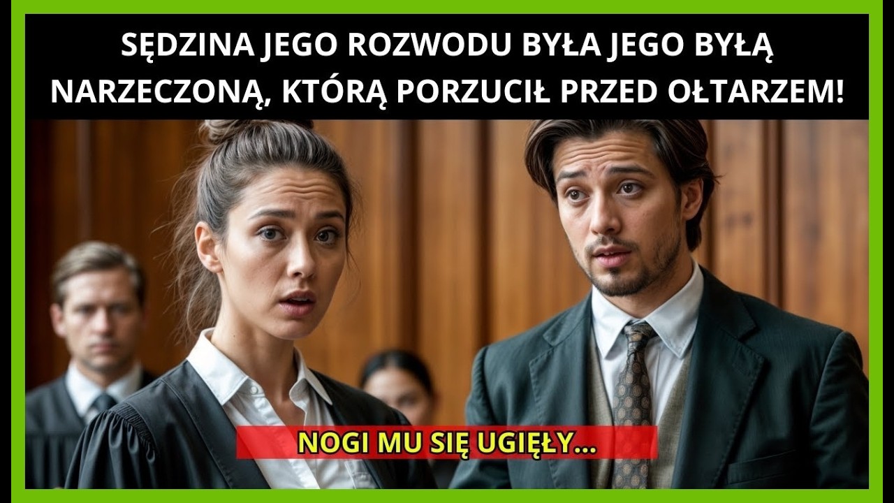 ZOSTAWIŁ JĄ PRZED OŁTARZEM. LATA PÓŹNIEJ SPOTYKA JĄ JAKO SĘDZINĘ W SWOIM ROZWODZIE Z MŁODĄ KOBIETĄ…