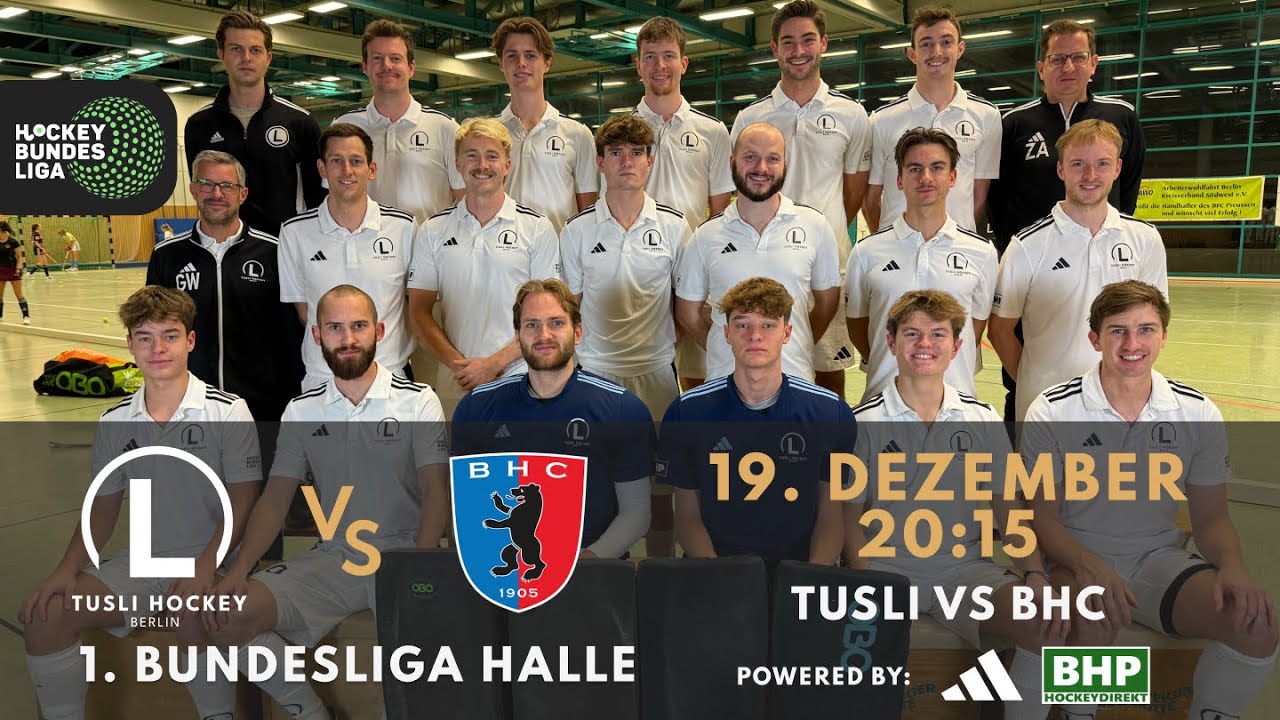 1. Bundesliga Hockey Herren TuS Lichterfelde vs. Berliner HC - Halle 25/26