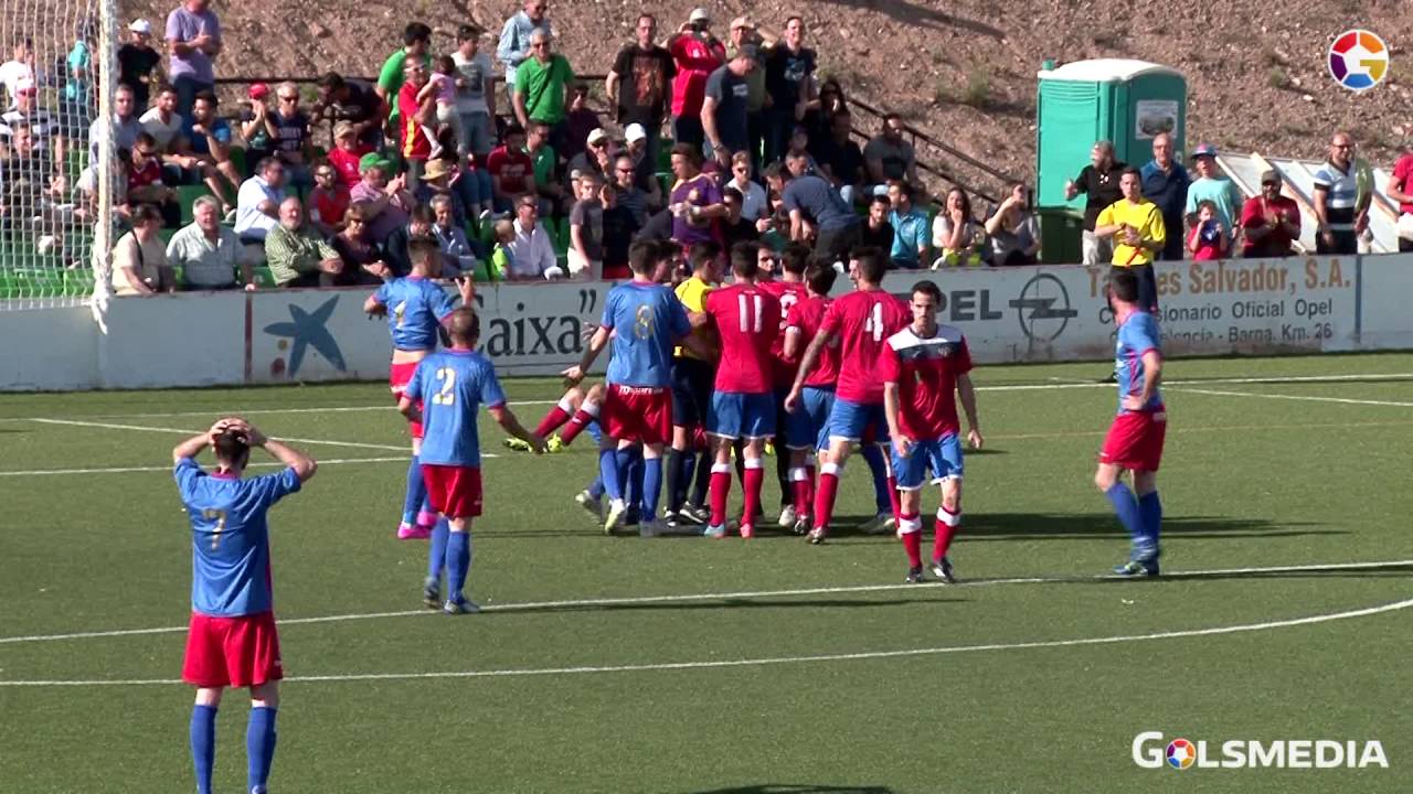 Atlético Saguntino 2-0  CD Calahorra. 2015/16.