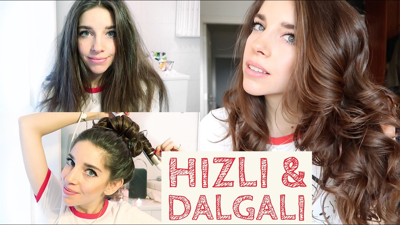 Dalgalı Saçlar | 5 Dakikada, Dolgun, Doğal, Pratik