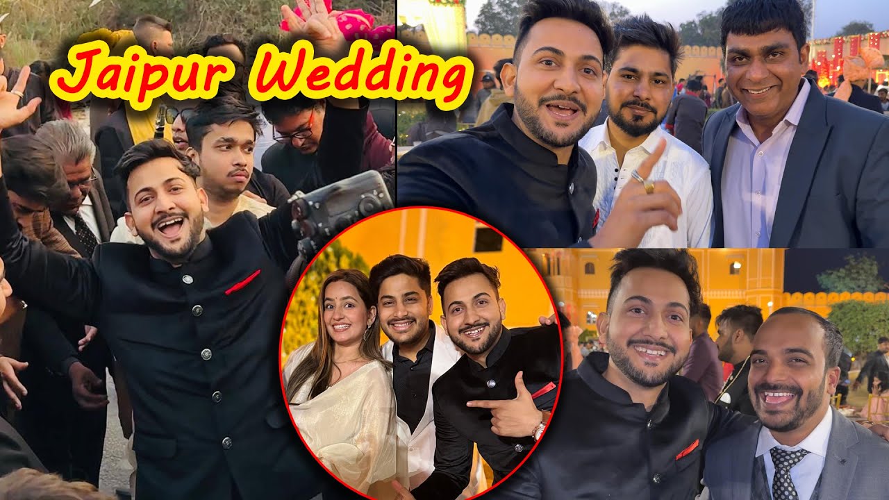 Jaipur Ki Royal Wedding😍 Creators Meet Up Hogya😄 | Vinay Thakur Vlogs