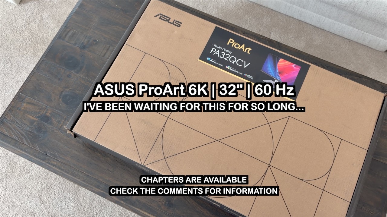 Хороший ли он? Дисплей ProArt 6K | 32