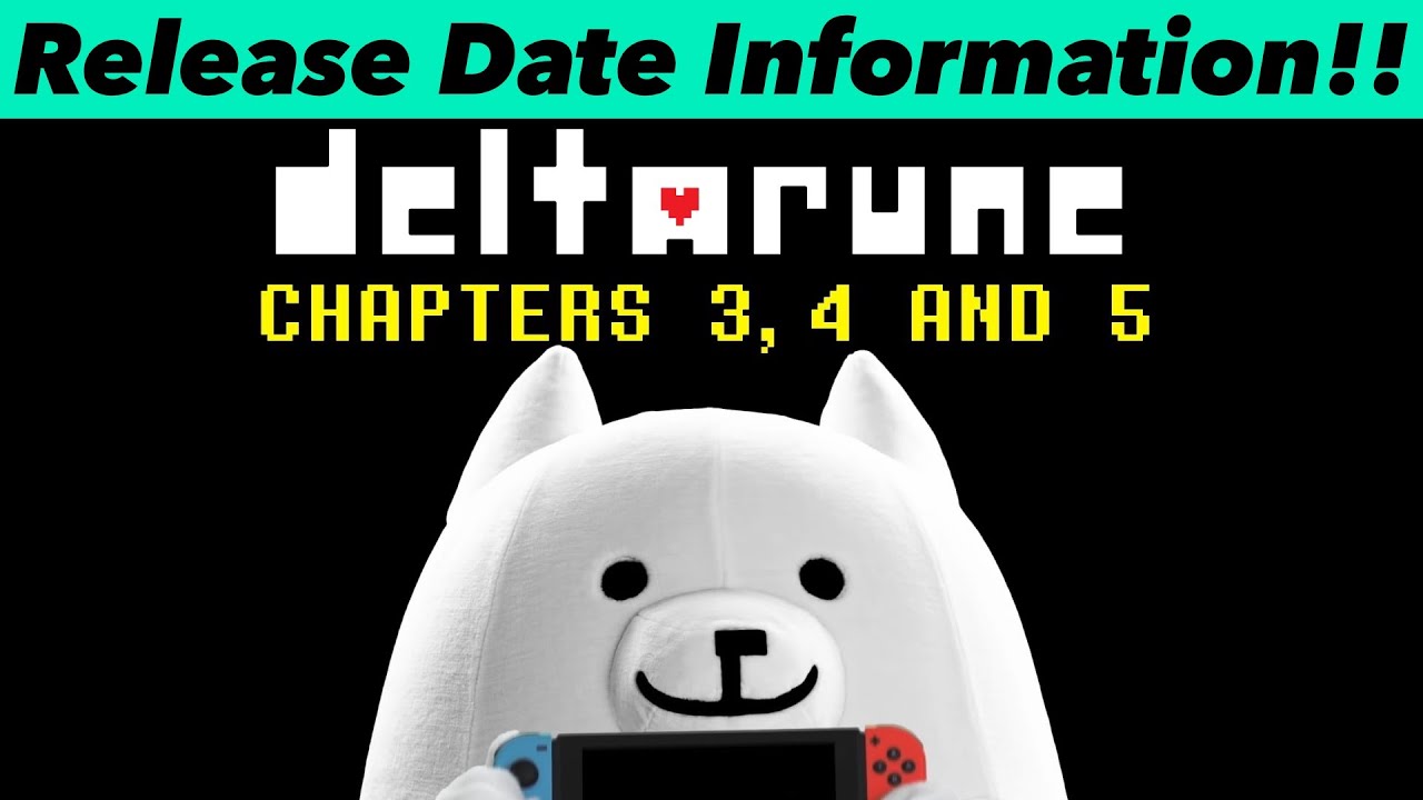 Toby Fox TEASES Release Dates For Deltarune Chapters 3,4, & 5