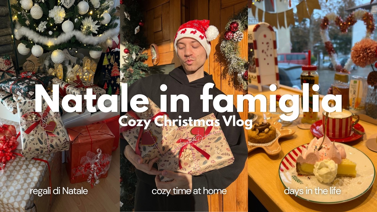 NATALE IN FAMIGLIA 🕯️🎄| ecco come ho trascorso le feste a casa 🏠 (cozy home vlog)