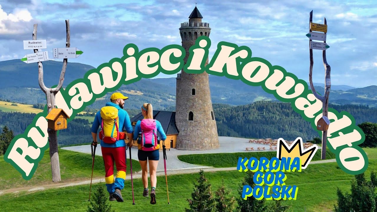 Jedna wycieczka, dwa szczyty Korony Gór Polski. Rudawiec, Kowadło i przepiękna  Dalimilova Rozhledna