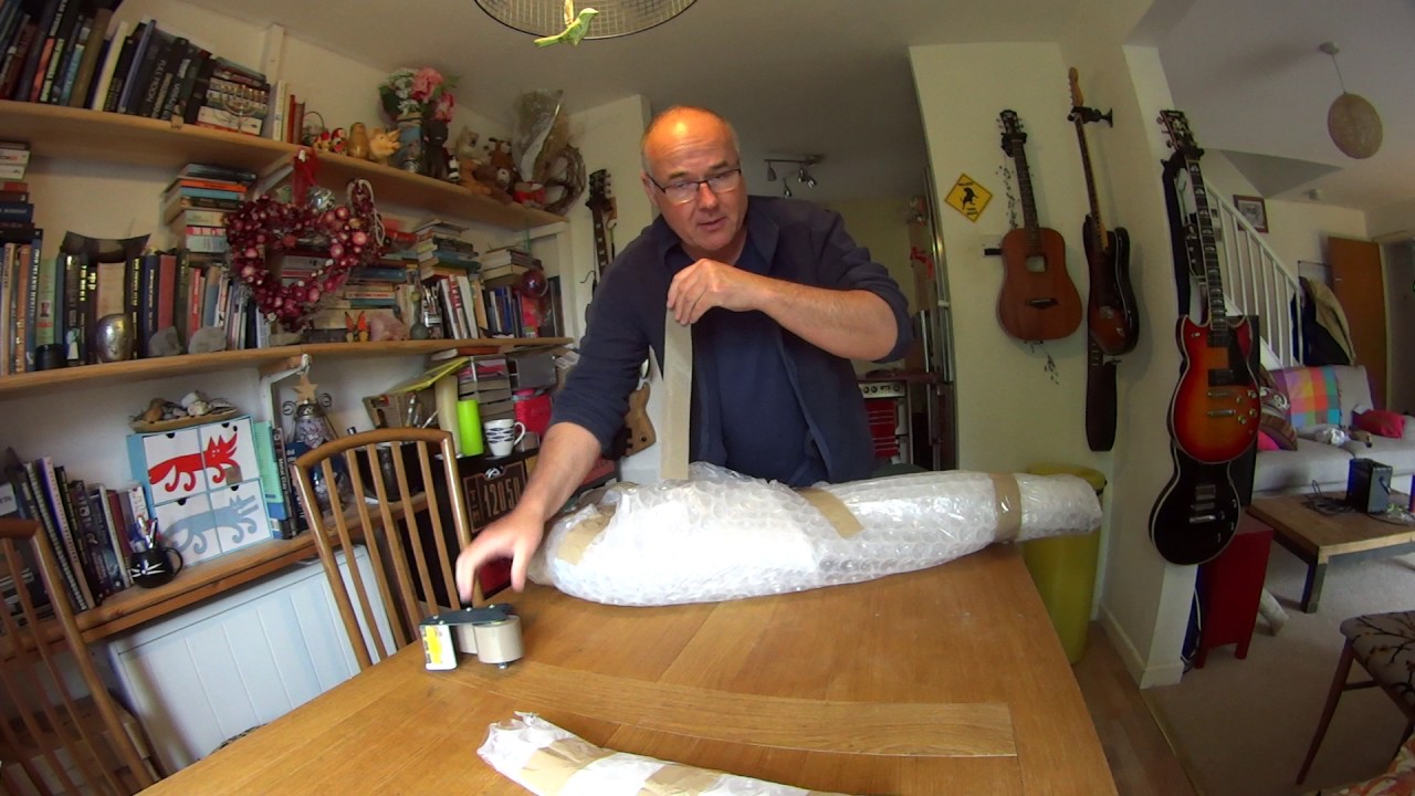 Packing for courier part 1 Bubble wrap