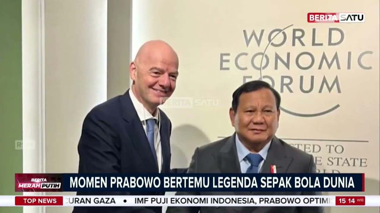 Momen Prabowo Bertemu Zinedine Zidane dan Presiden FIFA #Beritasatu