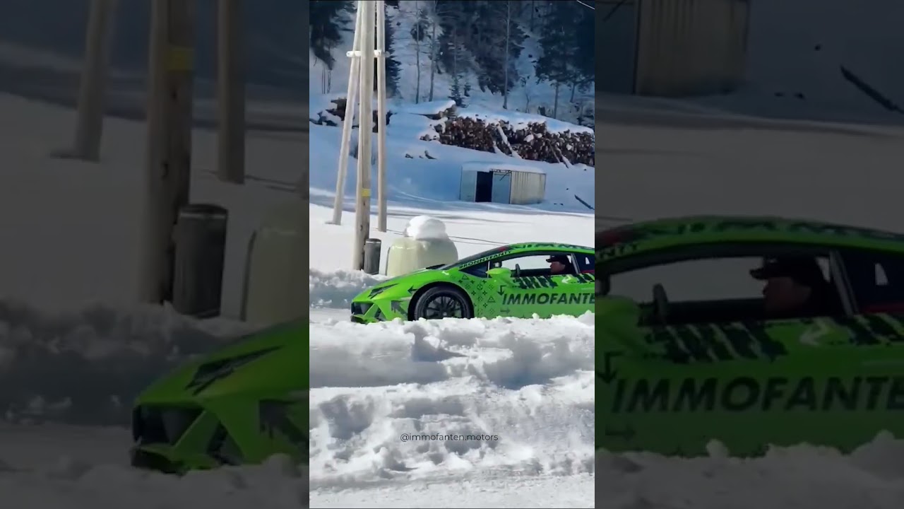 V10 Wintercar! ❄️😎 With Handgas @reinisampl