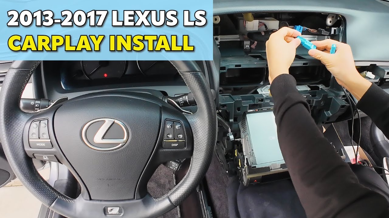 2013-2017 Lexus LS | Beat-Sonic S-Connect Wireless CarPlay Installation