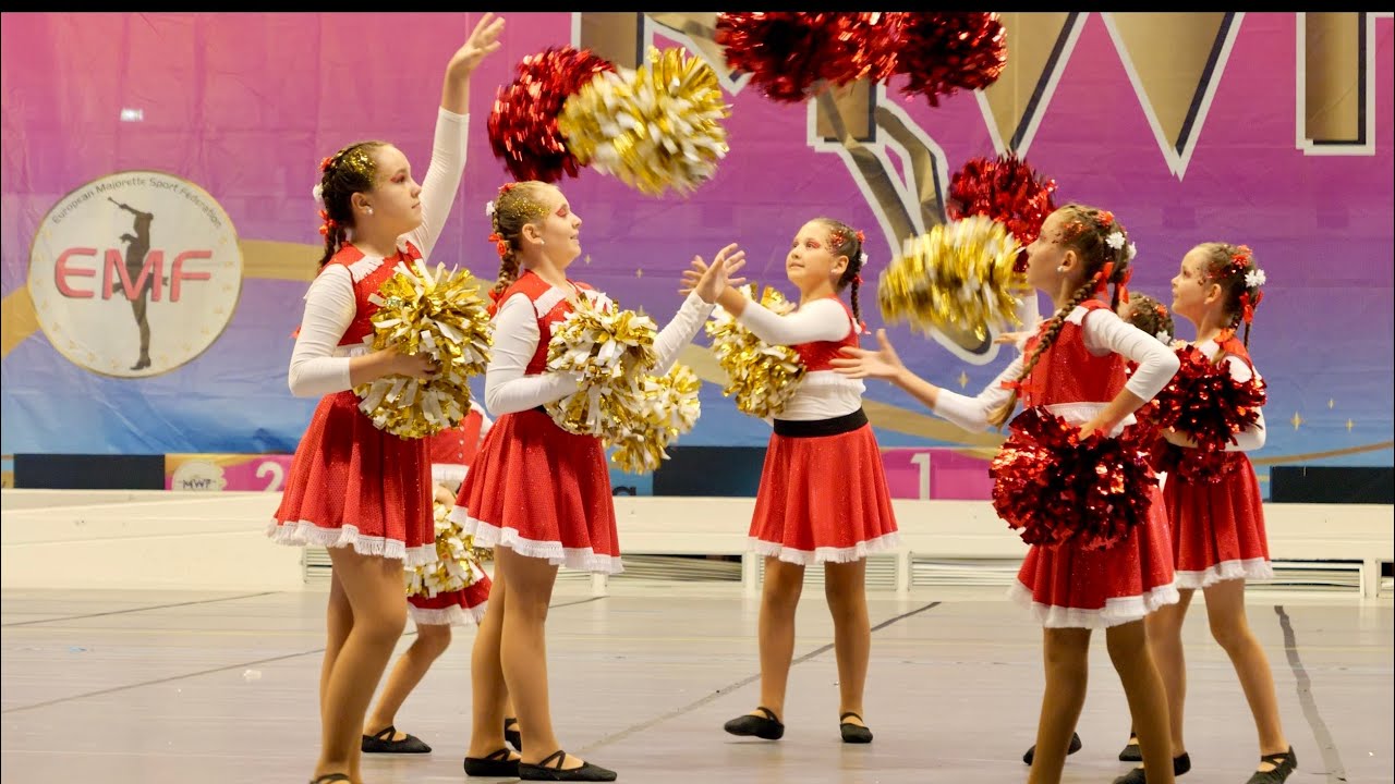*Majorettes Caltrano* -mini pom -XX European Majorette Championship MWF Monza 2025