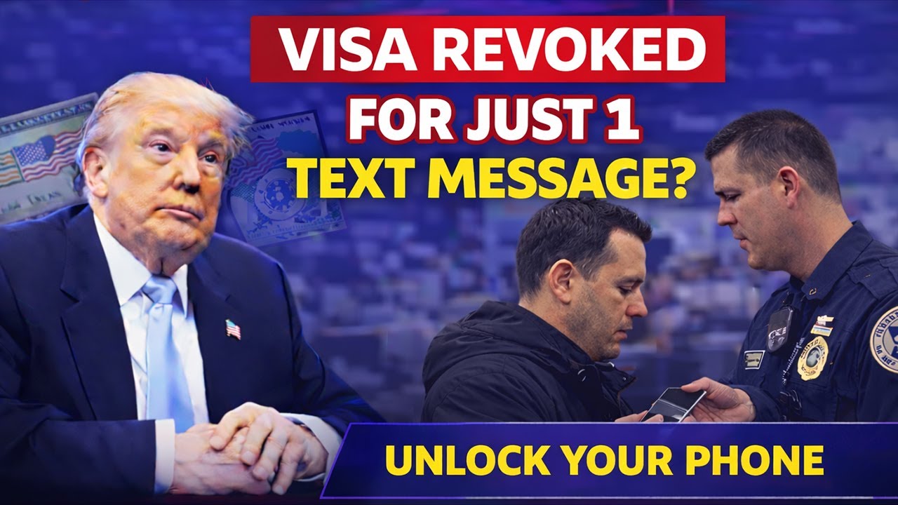 Visa Revoked Over 1 Text Message? CBP&rsquo;s New Phone Search Rule 2026