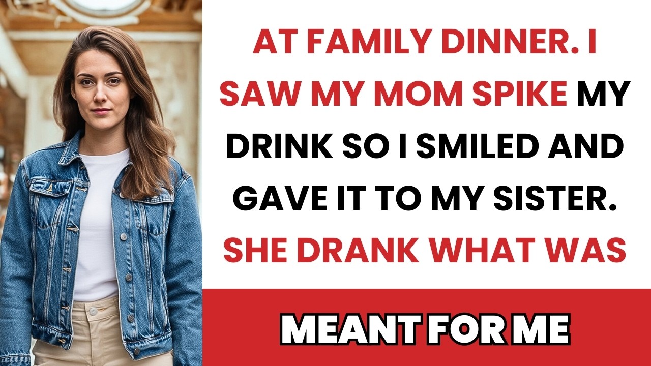 At Family Dinner, I Noticed Something Strange in My Drink — So I Stayed Quiet…
