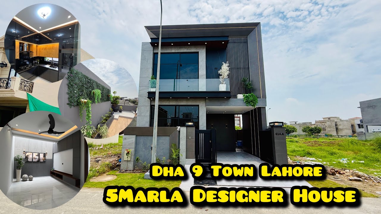 5 Marla Modern House Sale | DHA 9 TOWN | Call 📞 +92 330 702 9992 #dhalahore 