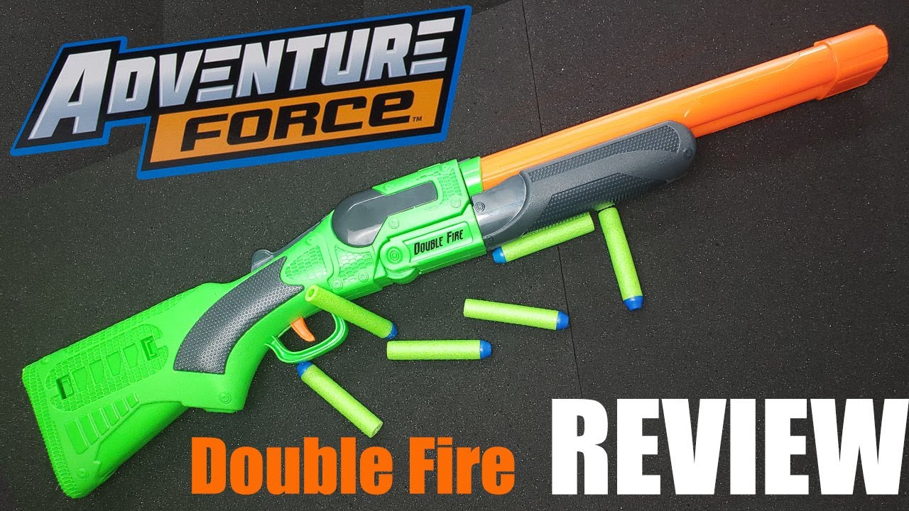 A Nerf Double Barrel Shotgun - Double Fire Review