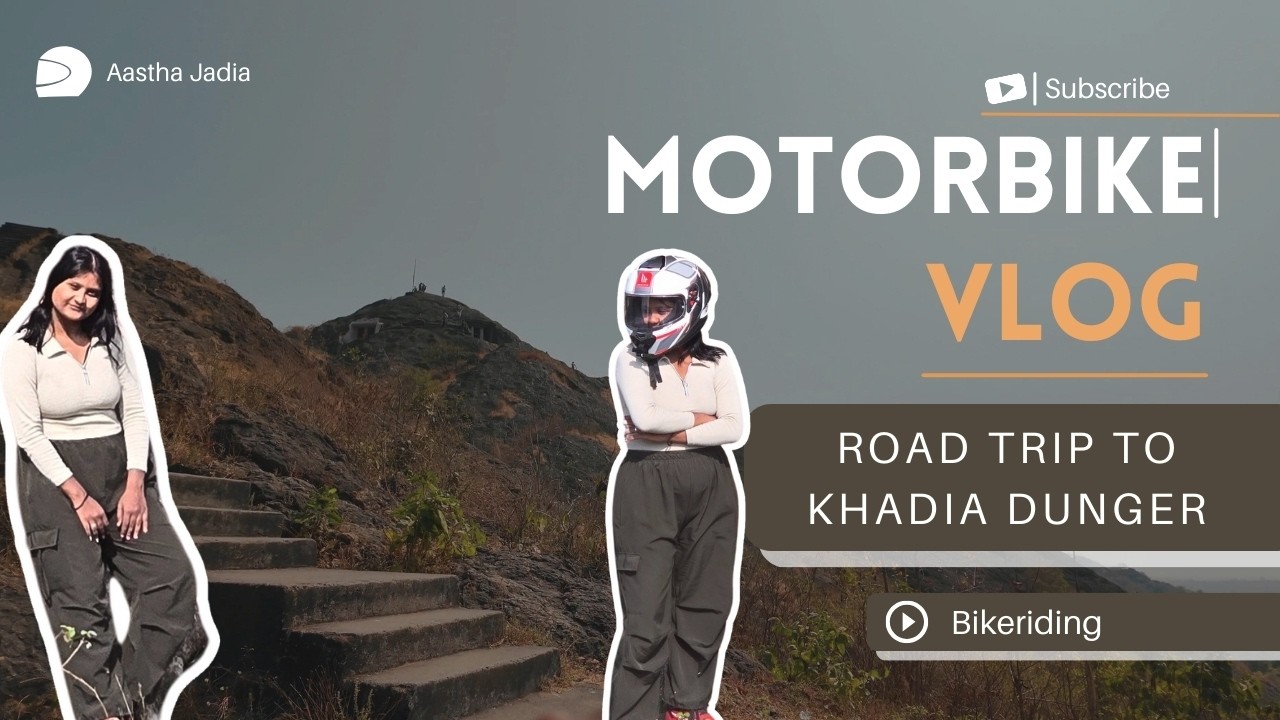 Khadia Dungar Bike Ride | Peaceful Moto Vlog to Hidden Dam Near Surat