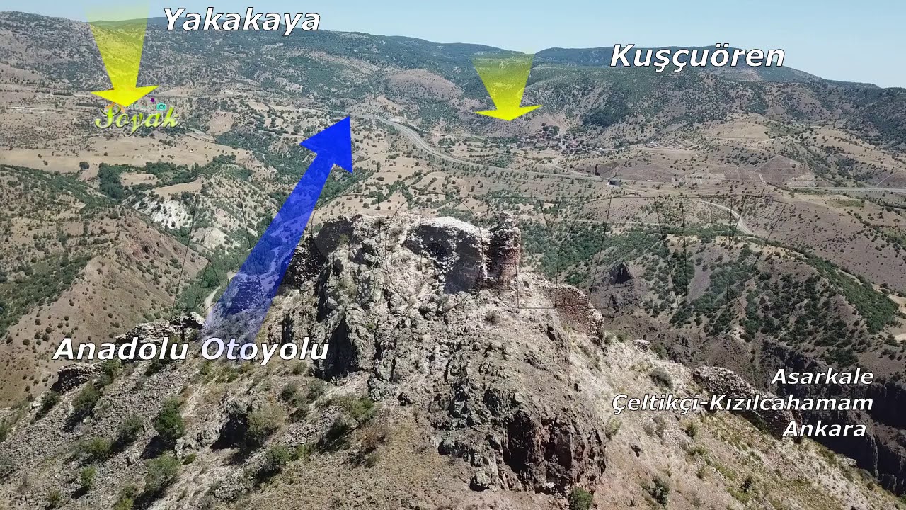 Galat Kale yerleşimi: Asarkale  (Çeltikçi) (07.08.2020)