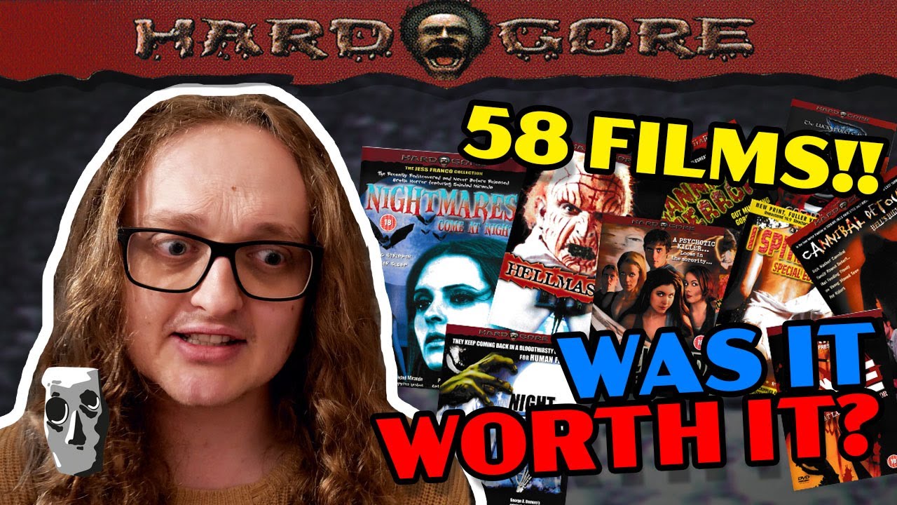 My Nightmare Collecting TERRIBLE Horror DVD's [Hard Gore Intro]