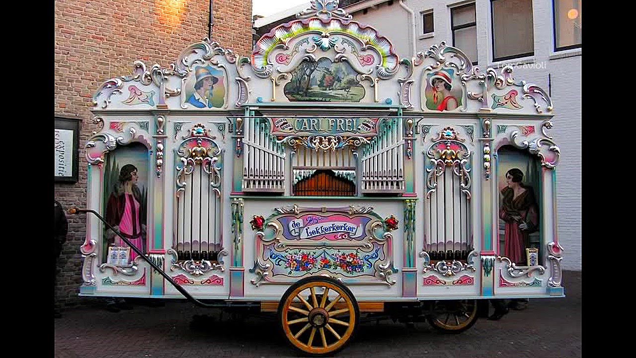 Draaiorgel de Lekkerkerker - Gouda  ~~ `De Vrolijke Muzikant Wals`