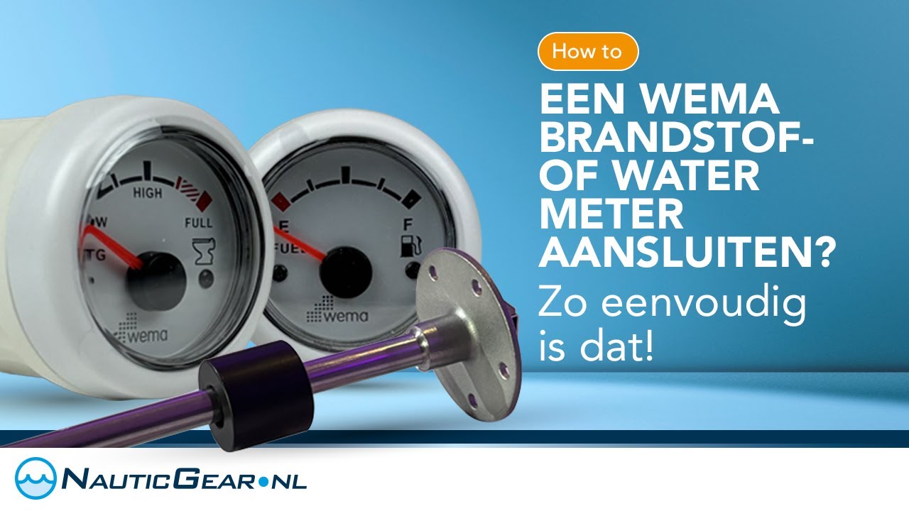 Tank of brandstofmeter boot aansluiten? Zo doe je dat! | NauticGear