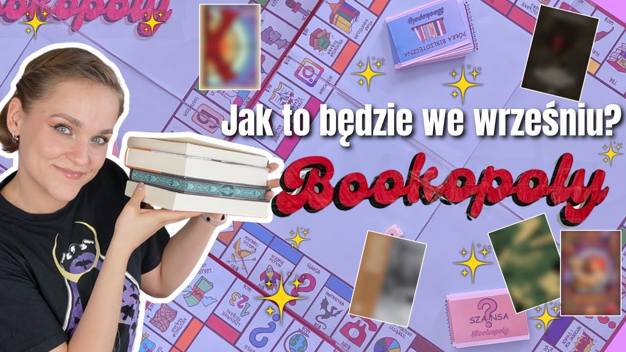 TBR pęka w szwach, dodajmy coś jeszcze 😂 Bookopoly 📚🎲
