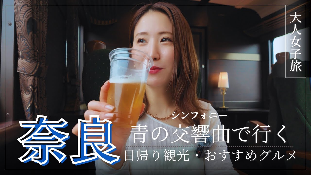 【絶品奈良グルメ🚃】青の交響曲（シンフォニー）で行く！ならまちを巡る大人女子旅