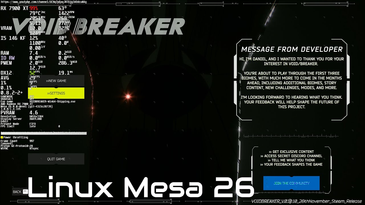VoidBreaker Another Windows Title That Works Great With Proton