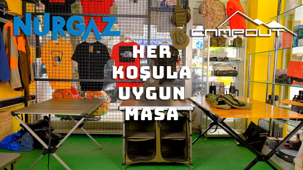 NURGAZ CAMPOUT MASALARIN HEPSİNİ İNCELEDİK