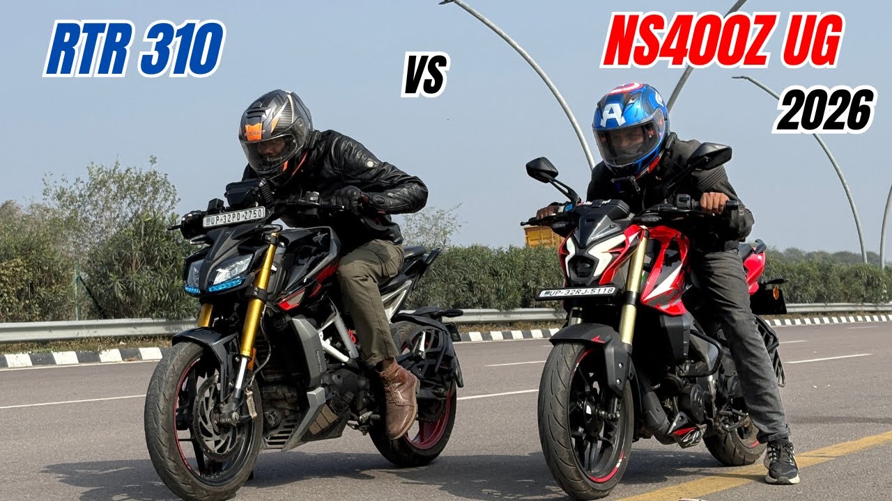 2026 NS400Z UG vs RTR 310 Performance Test