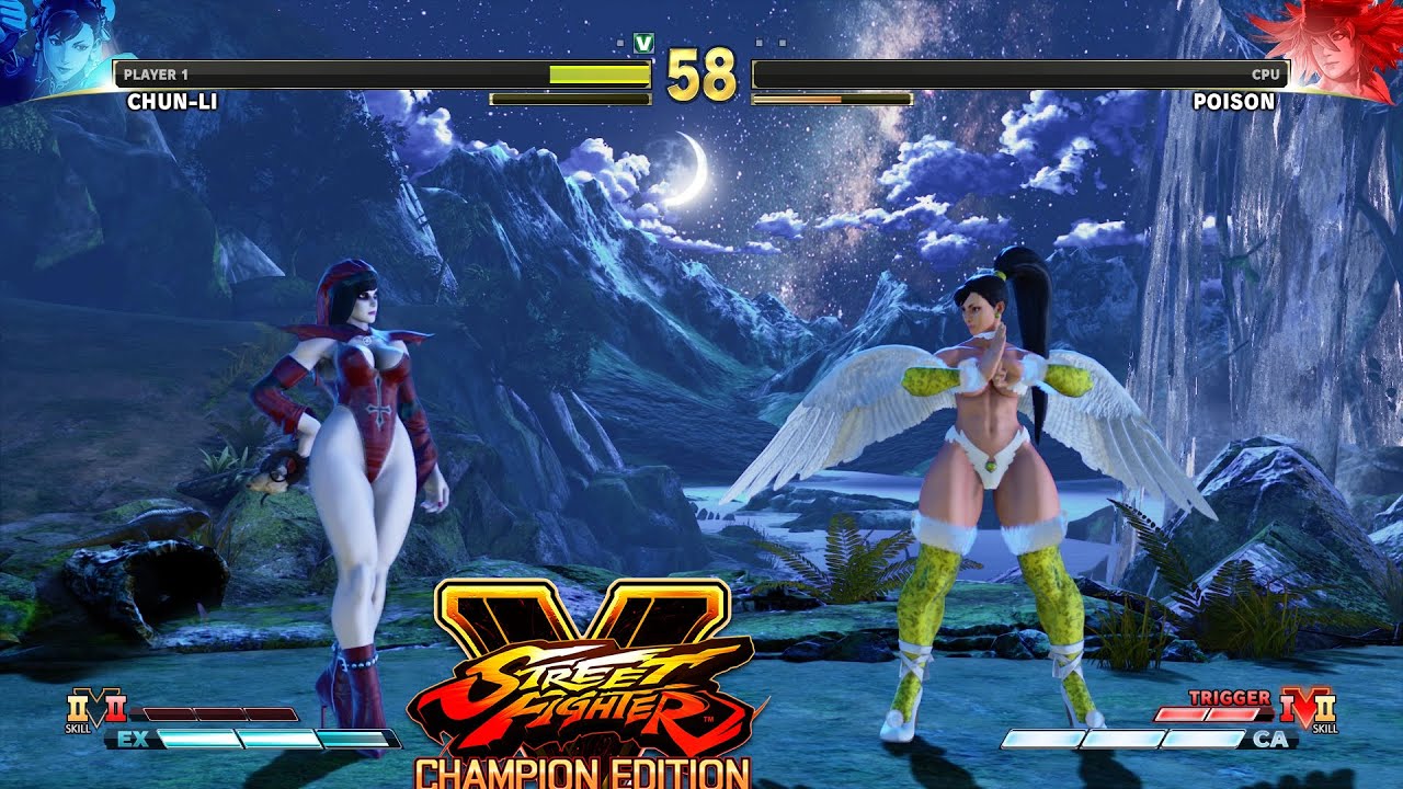 Street Fighter V CE Chun Li vs Poison PC Mod