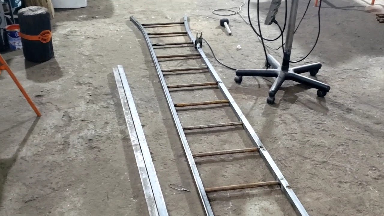 passo a passo escada extensível   (parte 1)