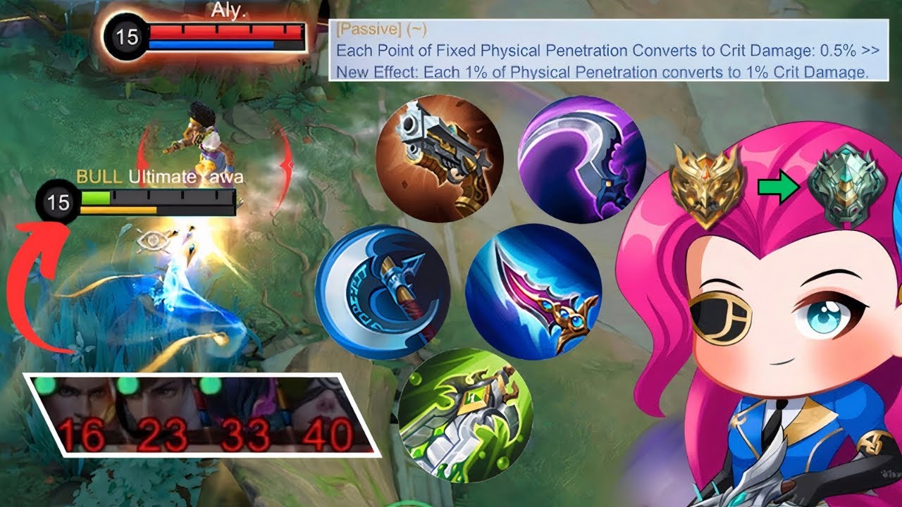 249% CRIT DAMAGE ON BUFFED LESLEY?! UPDATED BUILD + INTENSE GAMEPLAY IN NEW SEASON!