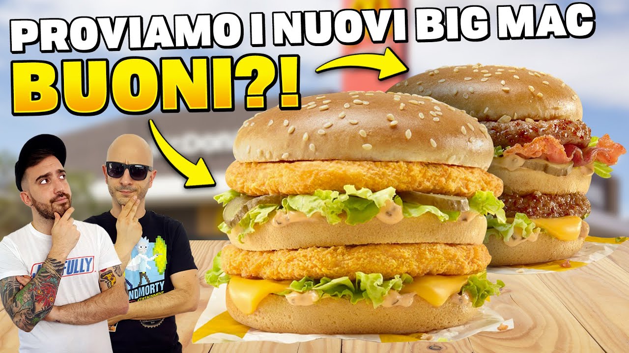 Proviamo i NUOVI BIG MAC McDONALD'S 2022!