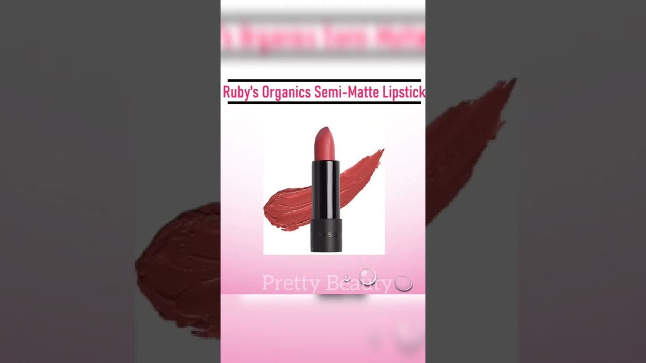 5 Best Natural and Organic #Lipsticks #short