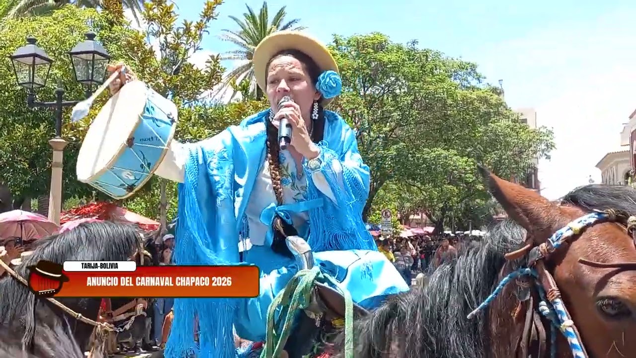 ANUNCIO DEL CARNAVAL CHAPACO. TARIJA-BOLIVIA  #almademitierra #tarija #carnaval