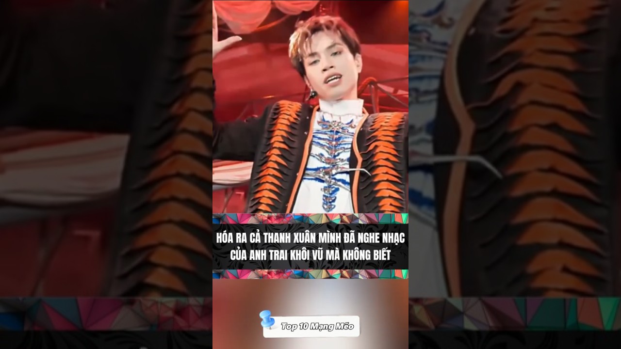 Hóa Ra  Cả Thanh Xuân Mình Đã Nghe Nhạc Của Anh Trai Khôi Vũ Mà Không Biết #shorts