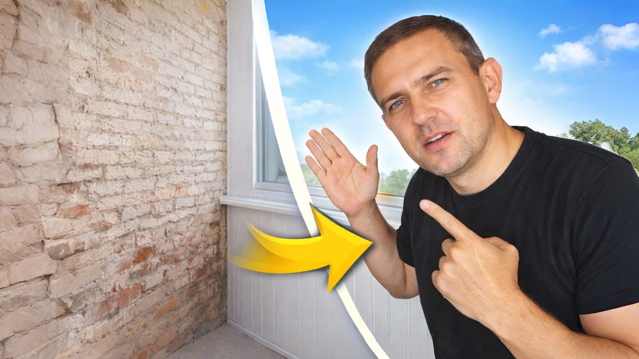 Обшивка балкона пластиковыми панелями (Часть 1)