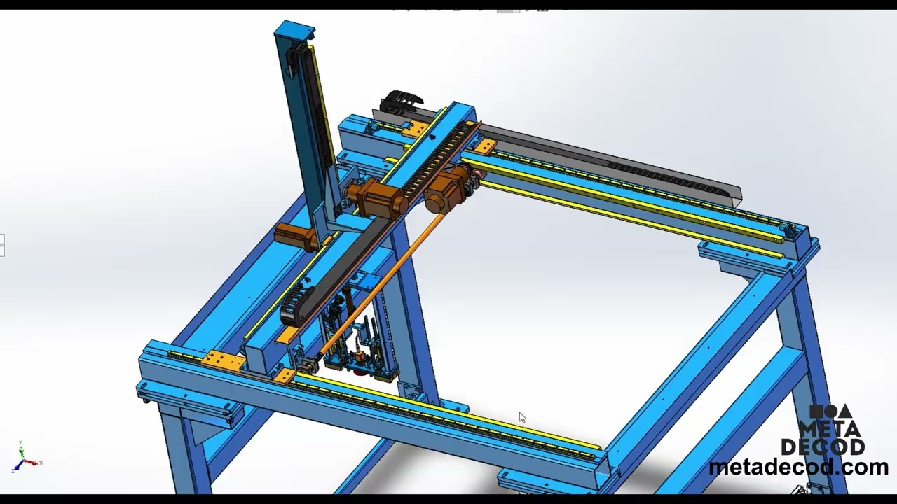 Custom design service for a 3-axis robot