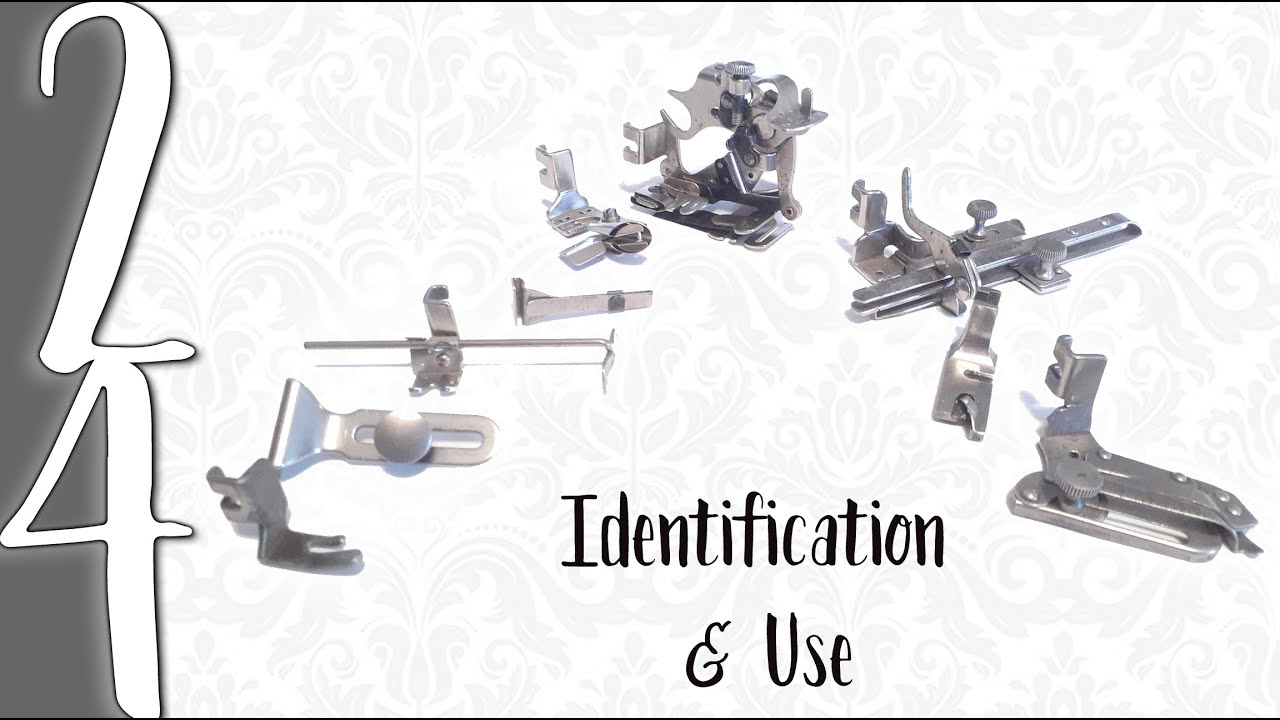 How to use Most Common Vintage Antique Treadle Sewing Machine Attachments and Accessories