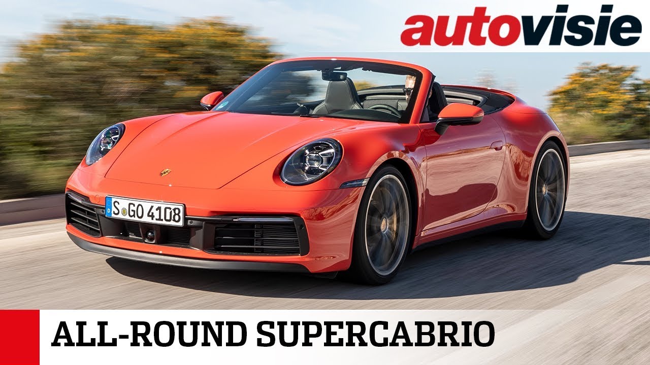 Porsche 911 Carrera S Cabriolet (2019) - Test - Autovisie TV