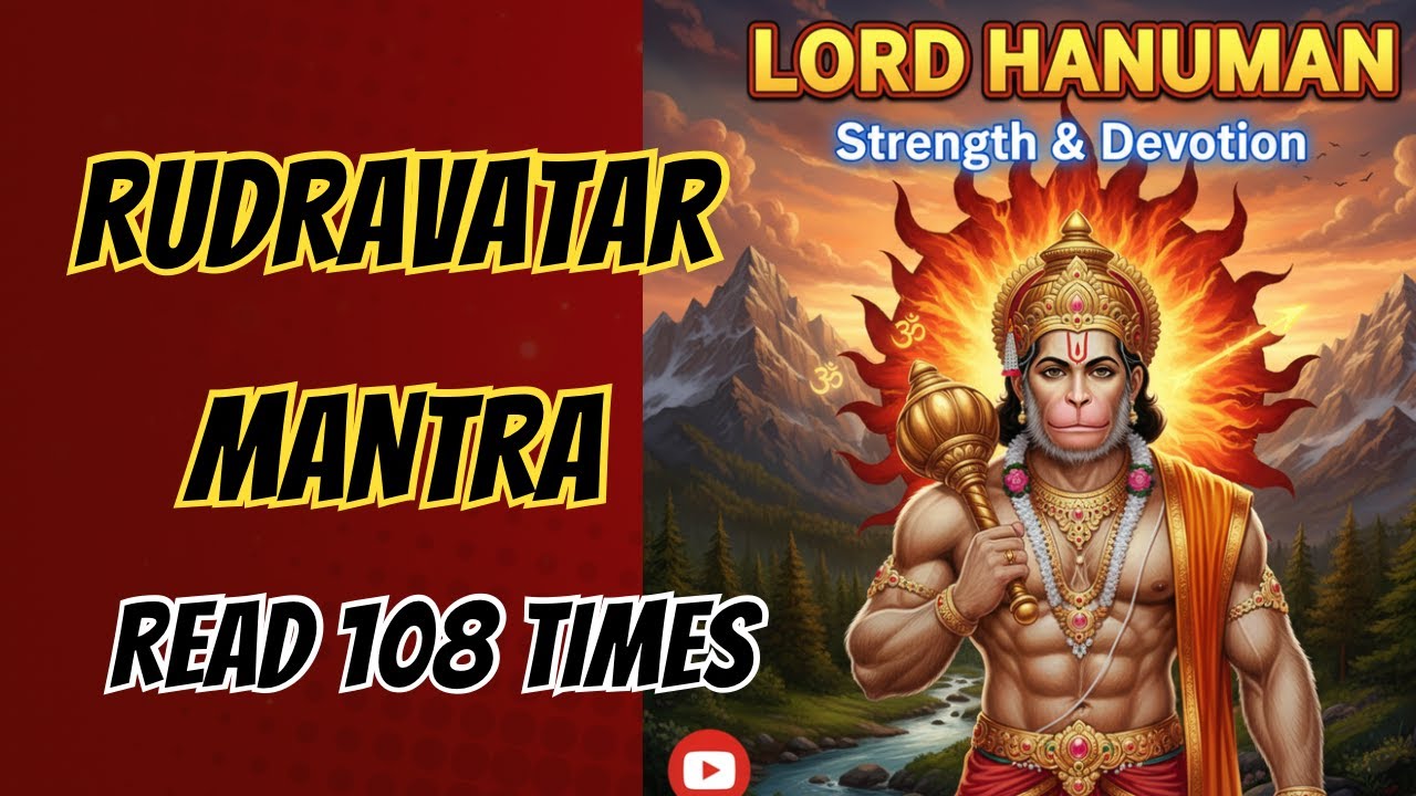Hanuman Rudravatara Mantra | Chant 108 times