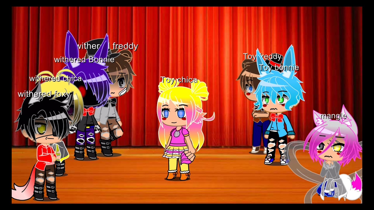 FNAF singing battle Withered vs Toy Animatronics (Halloween special!!)
