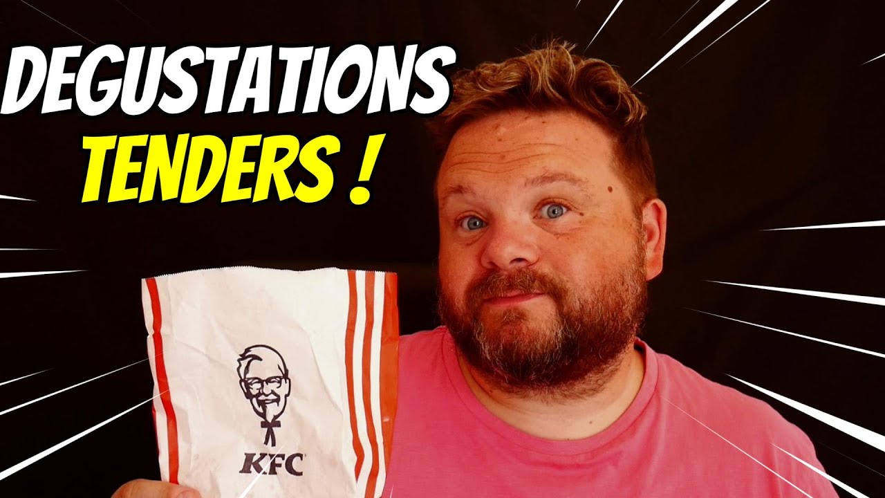 ASMR KFC DEGUSTATIONS TENDERS #asmr #asmrfr #sleep #mukbang