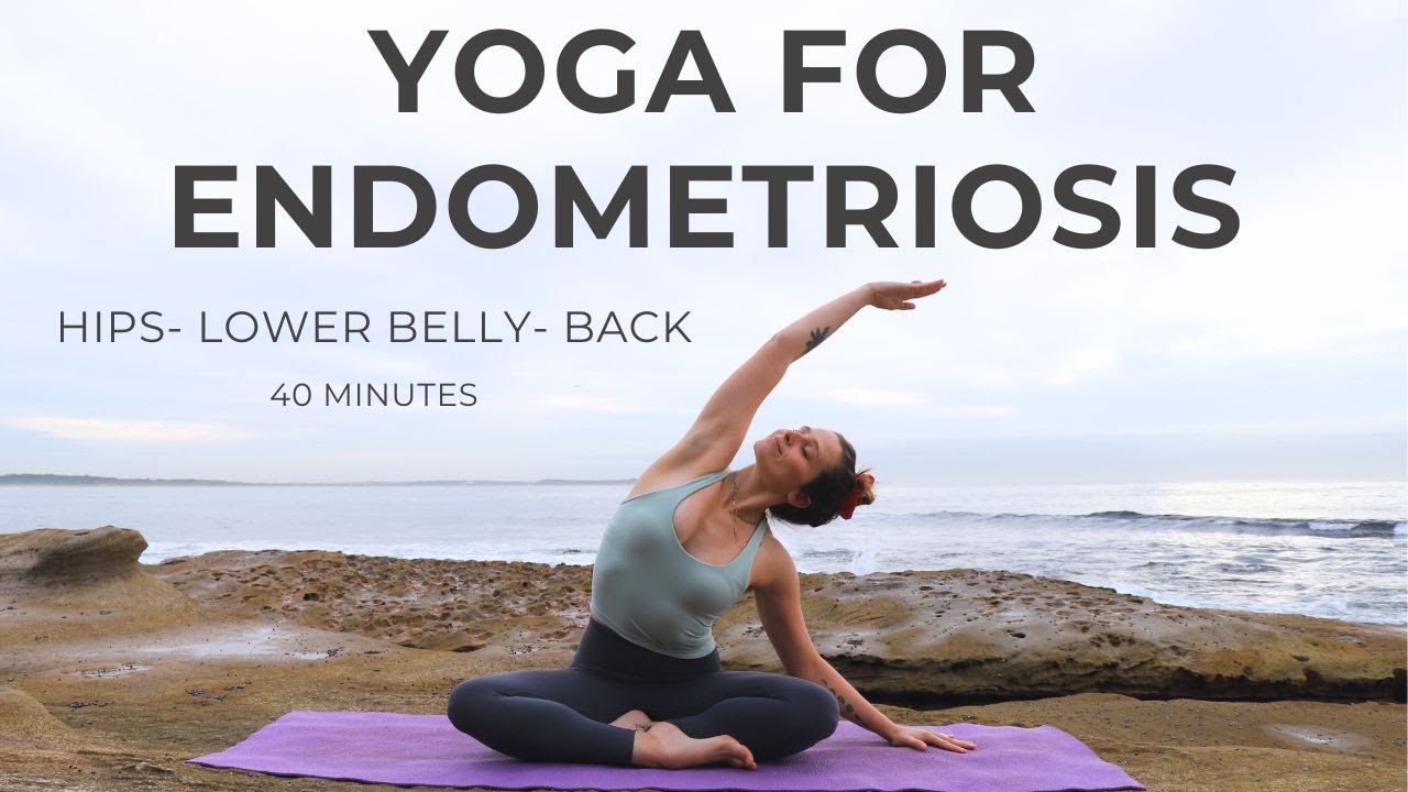 🎗Yoga for endometriosis, adenomyosis, PCOS, fibrosis & pelvic pain 🎗