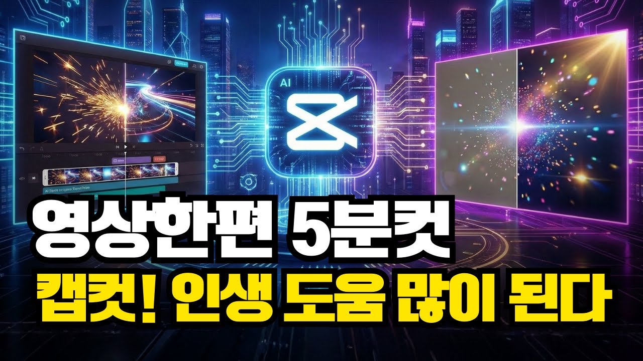 캡컷(CapCut) 사용법 완벽 정리!｜초보자도 5분 만에 고퀄리티 영상 만드는 꿀팁