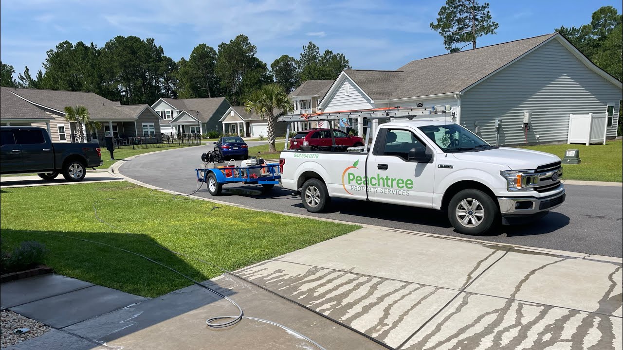 Quick pressure wash video 5.5 gpm