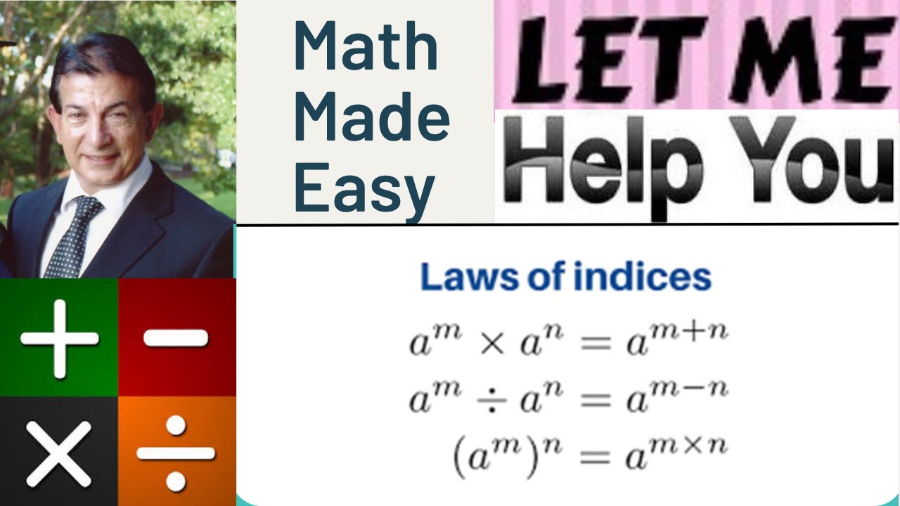 Basic Index Laws